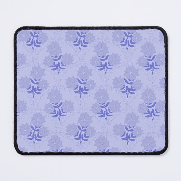 Item preview, Flowering Dahlias Pattern in Periwinkle designed and sold by designsbyklm.