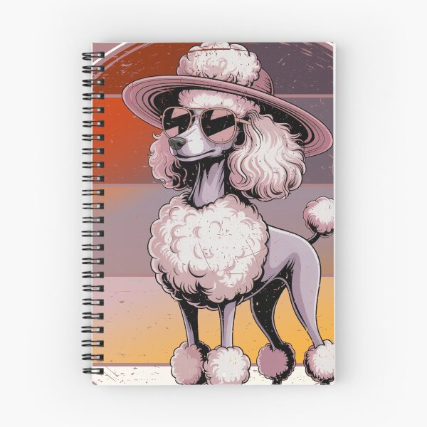 Item preview, Cute and Funny Poodle Diva Art | Too Glam to Care Dog Design | Cute Sassy Pet Illustration designed and sold by CPP-Design.