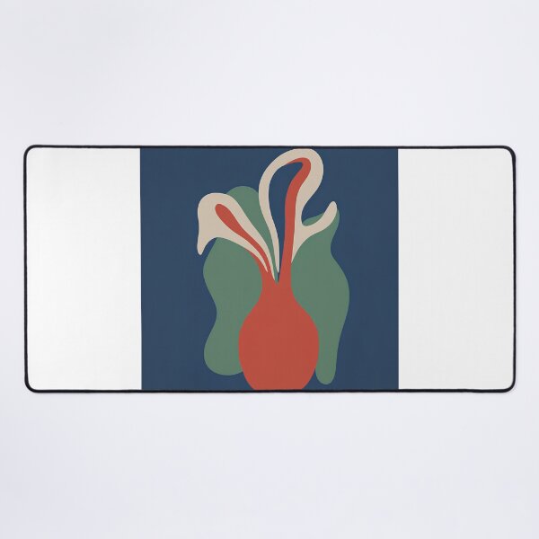 Item preview, Taormina Abstract Botanical Retro Travel Print designed and sold by LaFabricaArt.