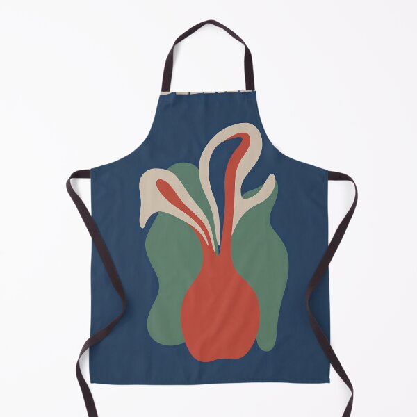 Item preview, Taormina Abstract Botanical Retro Travel Print designed and sold by LaFabricaArt.