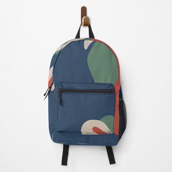 Item preview, Taormina Abstract Botanical Retro Travel Print designed and sold by LaFabricaArt.