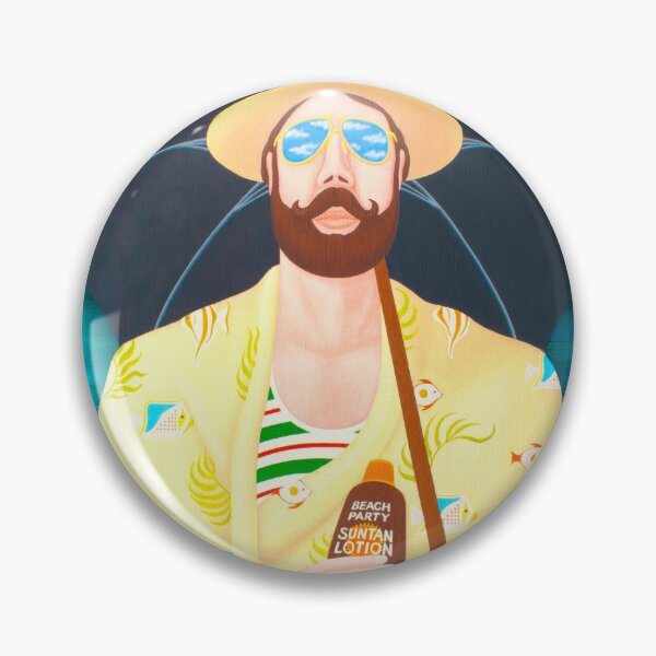 Item preview, Claudio at the Beach – Raymond Neher Tribute designed and sold by kornkobart.