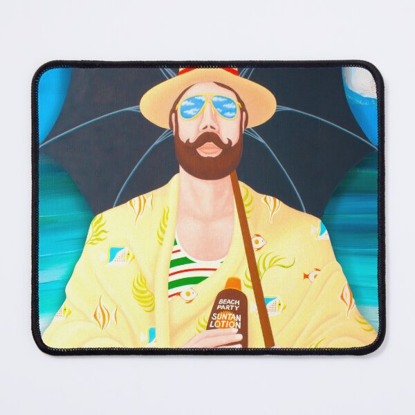 Item preview, Claudio at the Beach – Raymond Neher Tribute designed and sold by kornkobart.