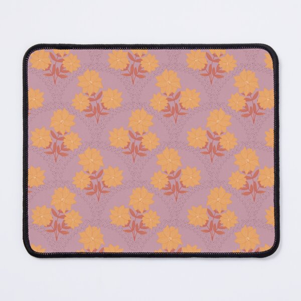 Item preview, Flowering Dahlias Pattern in Dusty Pink designed and sold by designsbyklm.