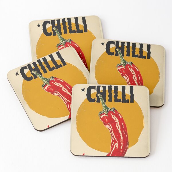 Item preview, Chilli Retro Poster designed and sold by Adronia.