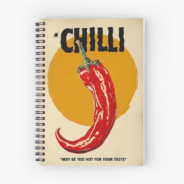 Item preview, Chilli Retro Poster designed and sold by Adronia.