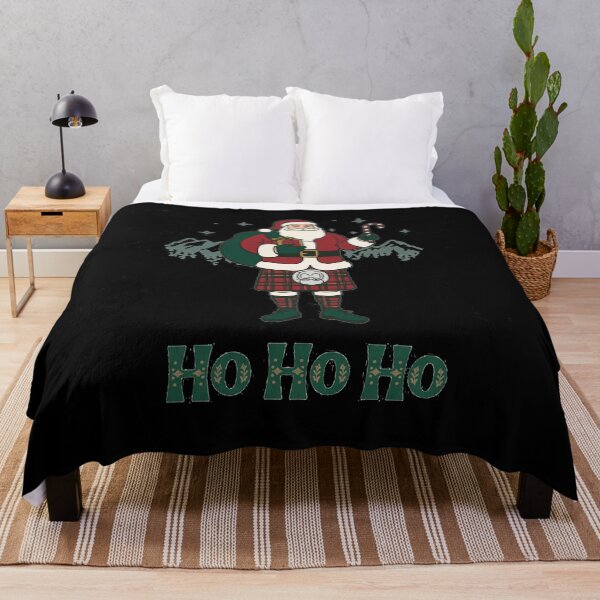 Item preview, Santa in Tartan Kilt Christmas Gift | Funny Scottish Xmas Present | Highland Santa Claus Design designed and sold by Loom on the Loch.