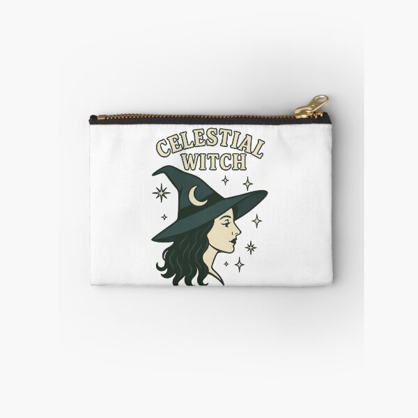 Item preview, Celestial Witch – Mystical Moon and Stars Halloween Art designed and sold by Nuvijo.