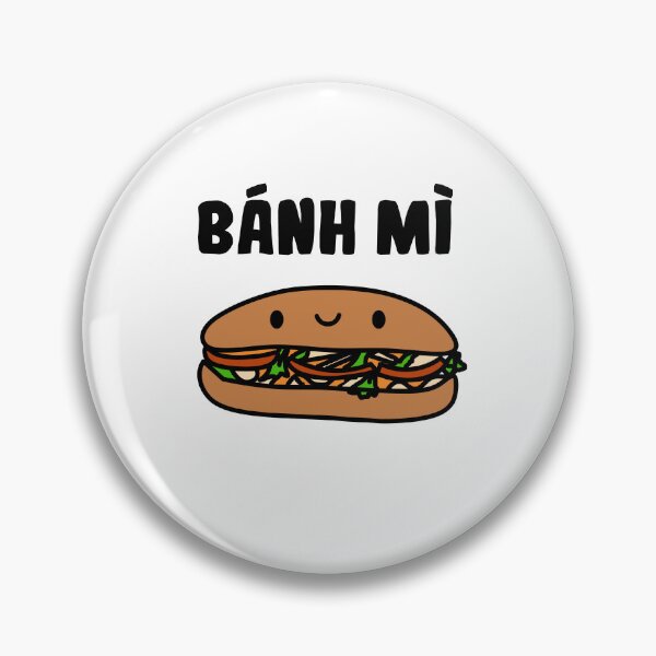 Item preview, Kawaii Bánh Mì Design – Cute Vietnamese Sandwich Art for Food Lovers and Asian Food Fans designed and sold by mariekawaii.
