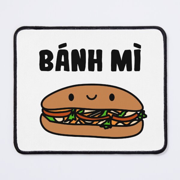 Item preview, Kawaii Bánh Mì Design – Cute Vietnamese Sandwich Art for Food Lovers and Asian Food Fans designed and sold by mariekawaii.