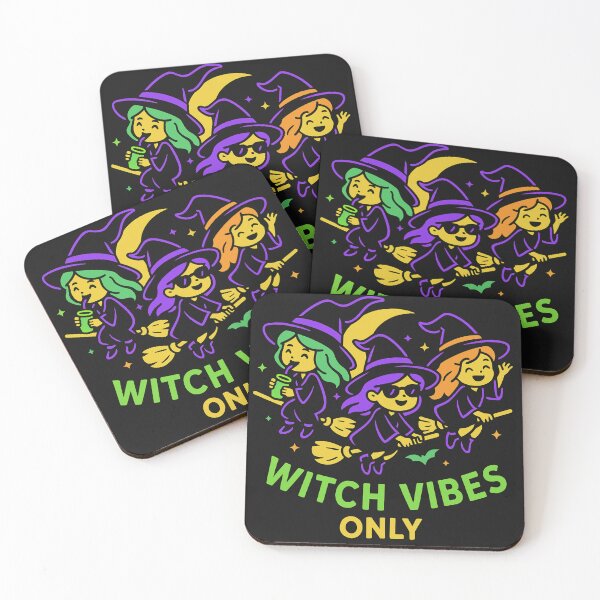 Item preview, Witch Vibes Only – Cute Halloween Witch Design for Spooky Season designed and sold by ZYNORAworld.