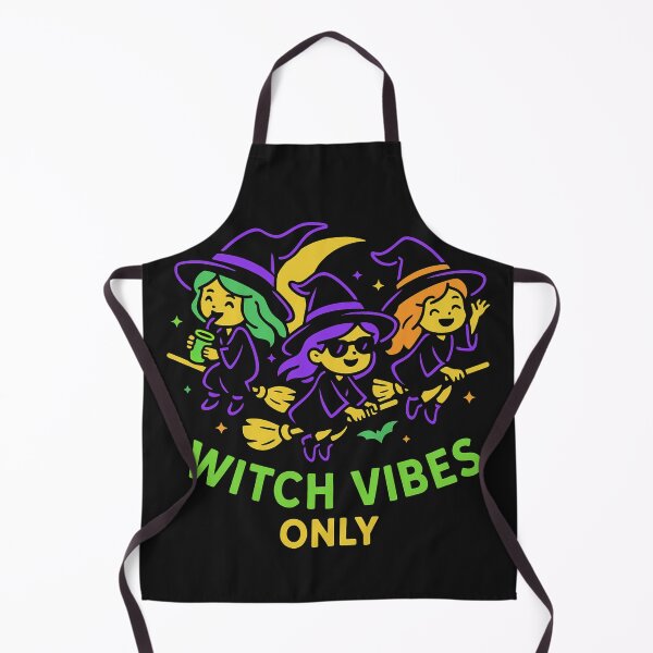 Item preview, Witch Vibes Only – Cute Halloween Witch Design for Spooky Season designed and sold by ZYNORAworld.