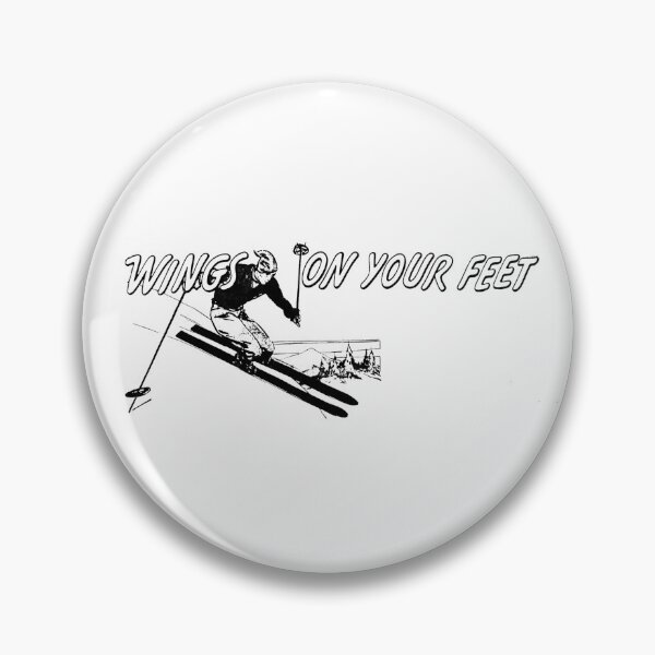 Item preview, Vintage Skiing - Wings On Your Feet designed and sold by QuayTradingCo.