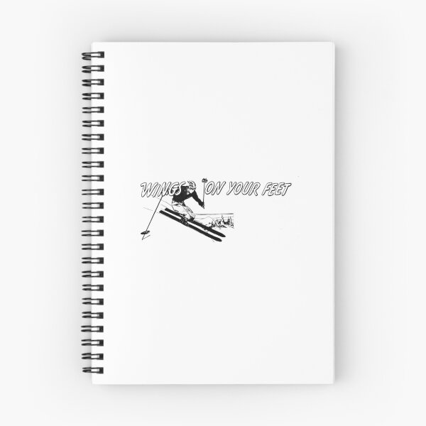 Item preview, Vintage Skiing - Wings On Your Feet designed and sold by QuayTradingCo.