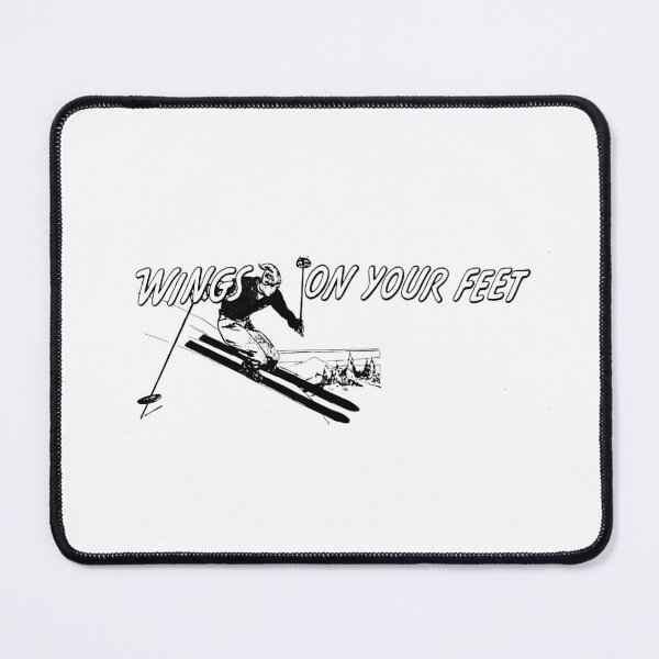 Item preview, Vintage Skiing - Wings On Your Feet designed and sold by QuayTradingCo.