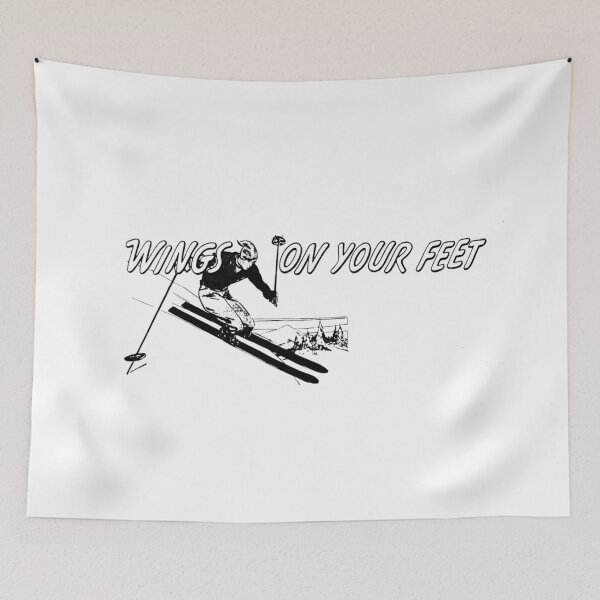 Item preview, Vintage Skiing - Wings On Your Feet designed and sold by QuayTradingCo.