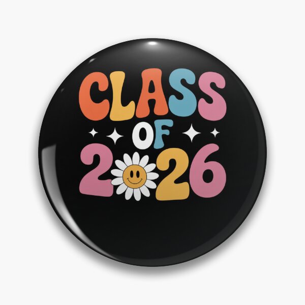 Item preview, Class of 2026 Colorful Smiley Daisy Design designed and sold by Gogetgiggles.