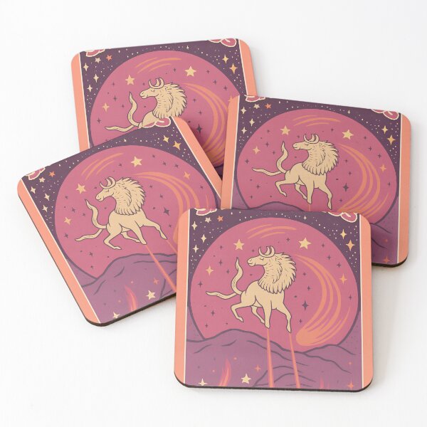 Item preview, Sagittarius Centaur Comet Retro Celestial Art designed and sold by LaFabricaArt.