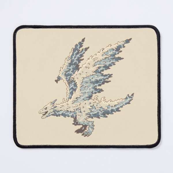 Item preview, Lightning Dragon, feathered storm creature illustration designed and sold by Magnificent Lizard.