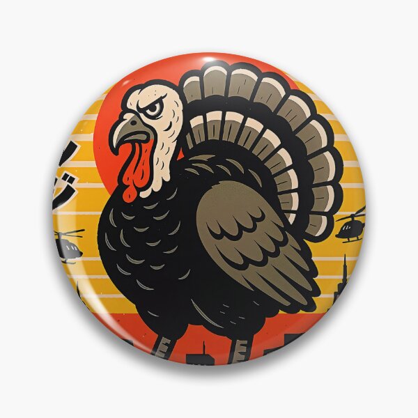 Artikelvorschau, Thanksgiving-Truthahntag Gobblezilla entworfen und verkauft von gear-posters.