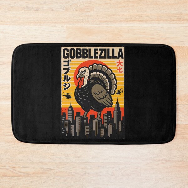 Item preview, Thanksgiving Turkey Day Gobblezilla  designed and sold by gear-posters.