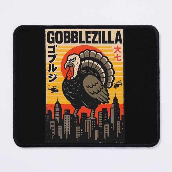 Item preview, Thanksgiving Turkey Day Gobblezilla designed and sold by gear-posters.
