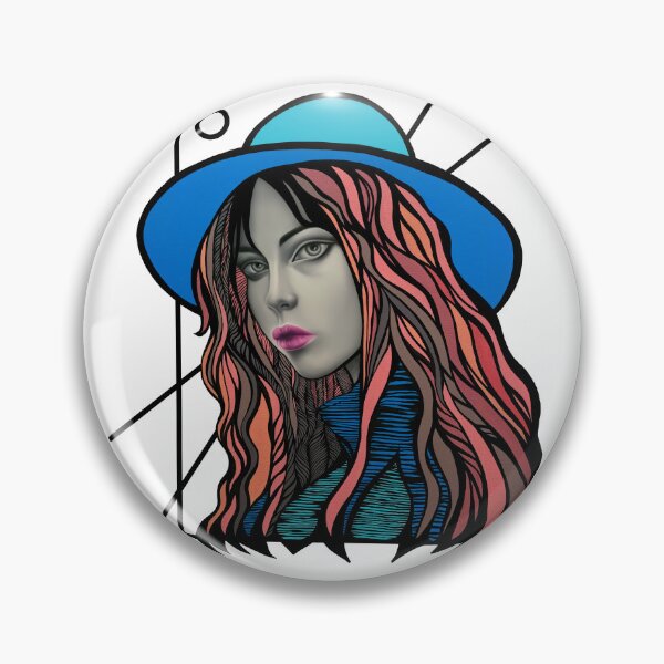 Item preview, Blue hat designed and sold by DemonPainterArt.