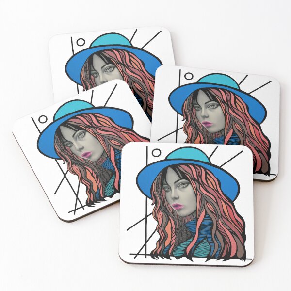 Item preview, Blue hat designed and sold by DemonPainterArt.