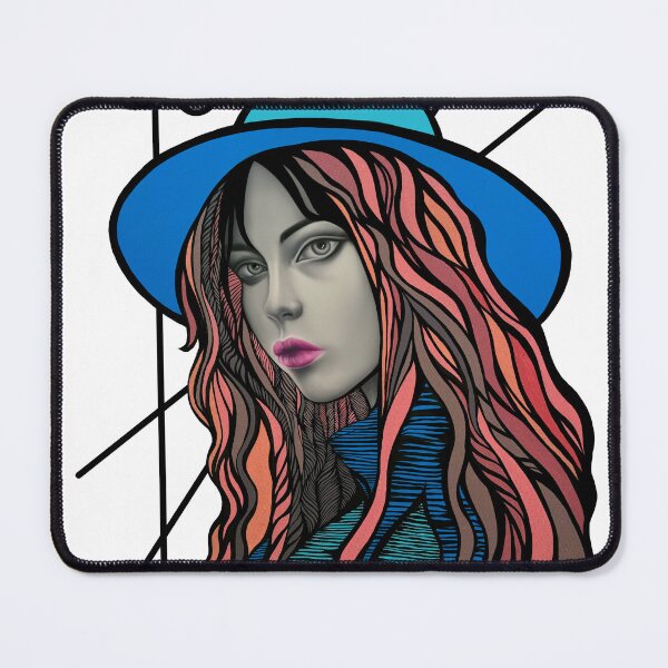 Item preview, Blue hat designed and sold by DemonPainterArt.
