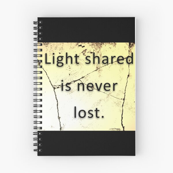 Item preview, Light shared is never lost. designed and sold by vagar.