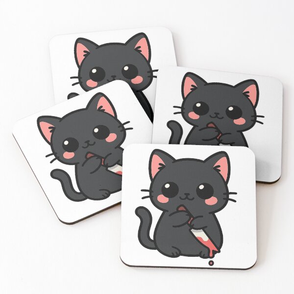 Item preview, Killer Cat – Cute But Deadly Halloween Cat Design designed and sold by Nuvijo.