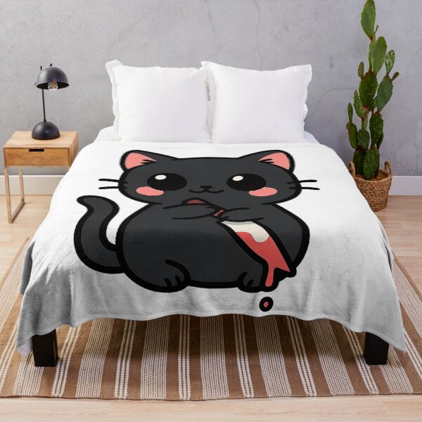 Item preview, Killer Cat – Cute But Deadly Halloween Cat Design designed and sold by Nuvijo.