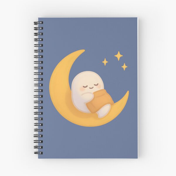 Item preview, Sleepy Moon Ghost Cozy Night  designed and sold by LuKreate.