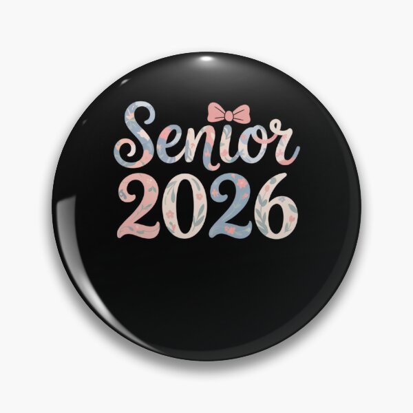 Item preview, Senior 2026 Floral Design with Bow designed and sold by Gogetgiggles.