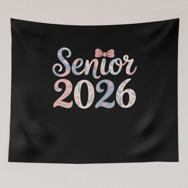 Item preview, Senior 2026 Floral Design with Bow designed and sold by Gogetgiggles.