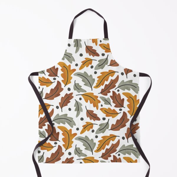 Item preview, Autumn Textured Leaves Pattern designed and sold by Farissa Designs.