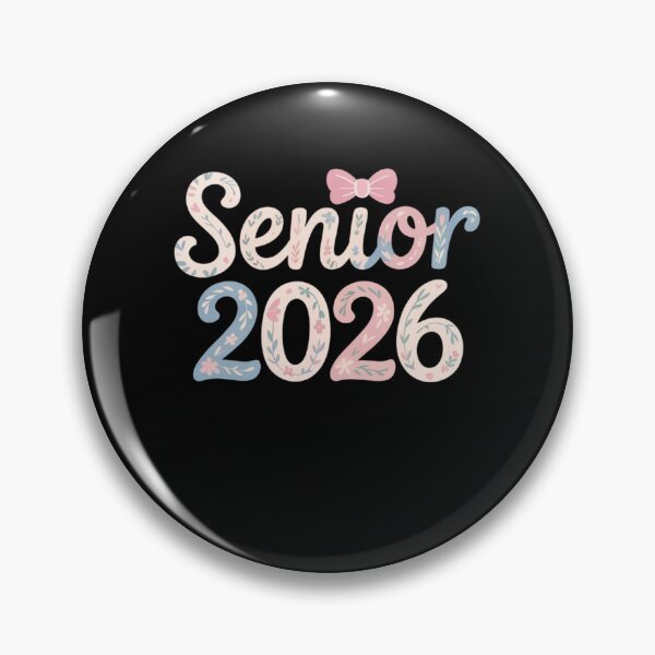 Item preview, Senior 2026 Floral Design with Bow designed and sold by Gogetgiggles.
