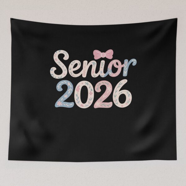 Item preview, Senior 2026 Floral Design with Bow designed and sold by Gogetgiggles.