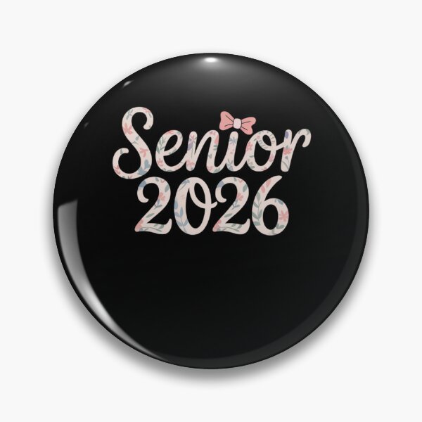 Item preview, Senior 2026 Floral Design with Bow designed and sold by Gogetgiggles.