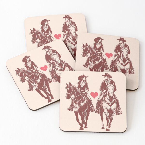 Item preview, Cowboy Couple Western Love Ride designed and sold by Oniyasha.