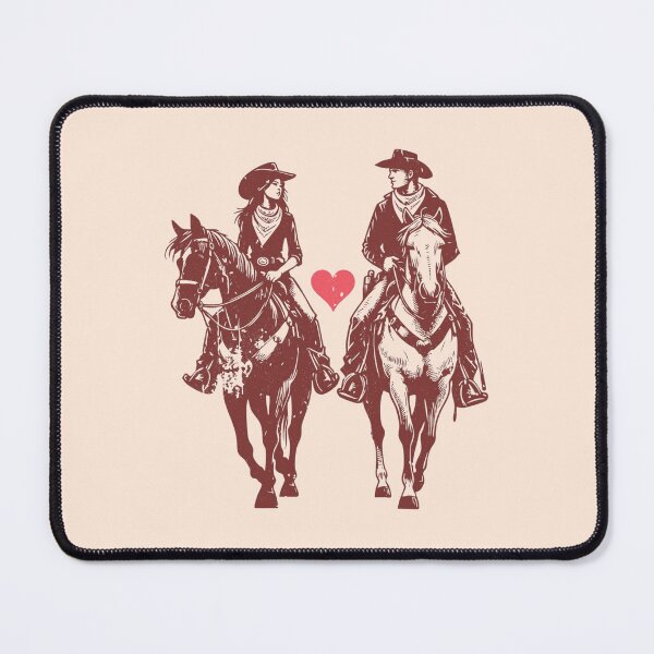 Item preview, Cowboy Couple Western Love Ride designed and sold by Oniyasha.