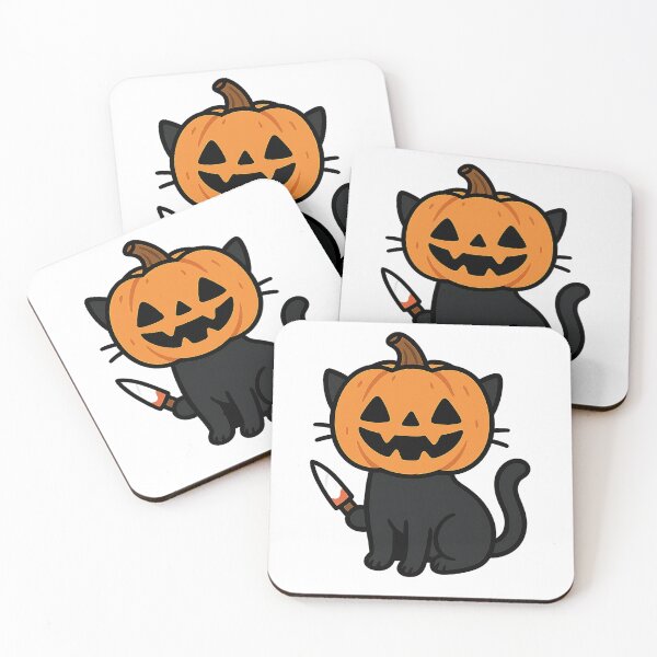 Item preview, Pumpkin Cat – Cute Halloween Cat and Jack-O’-Lantern Fusion designed and sold by Nuvijo.