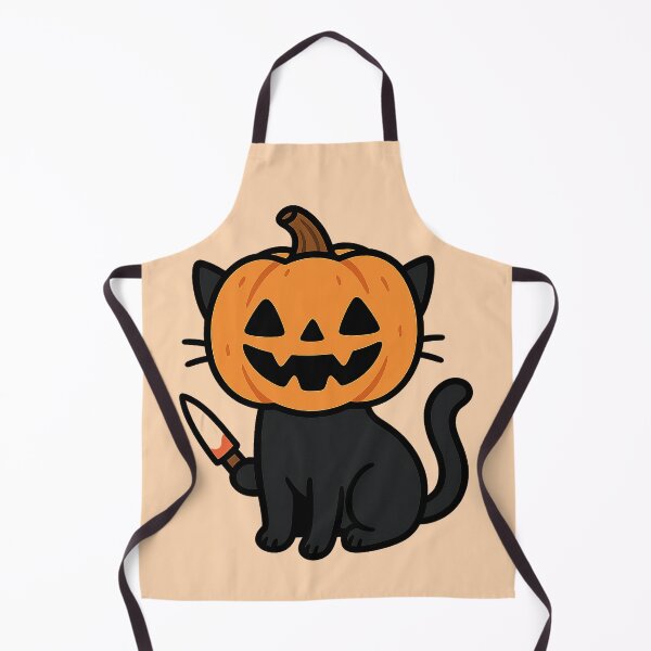 Item preview, Pumpkin Cat – Cute Halloween Cat and Jack-O’-Lantern Fusion designed and sold by Nuvijo.