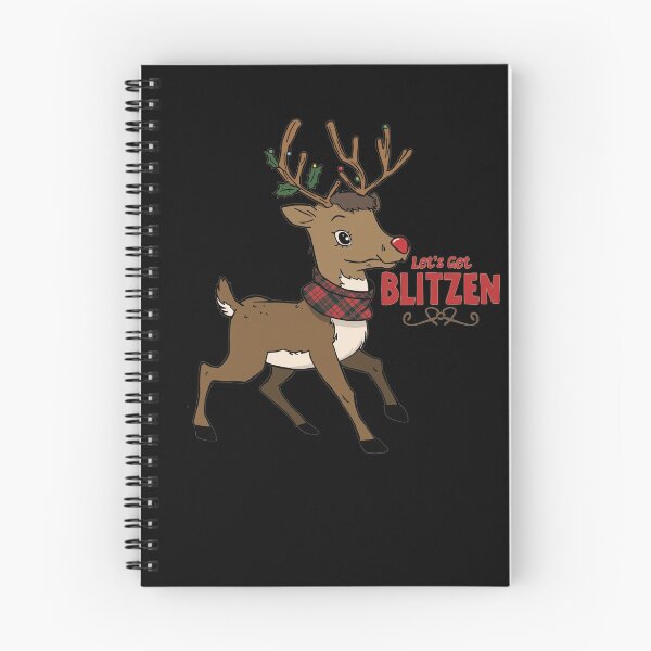 Artikelvorschau, Weihnachtspullover „Let's Get Blitzen“ | Lustiges schottisches Rentiergeschenk | Süßes festliches Rentierdesign entworfen und verkauft von Loom on the Loch.