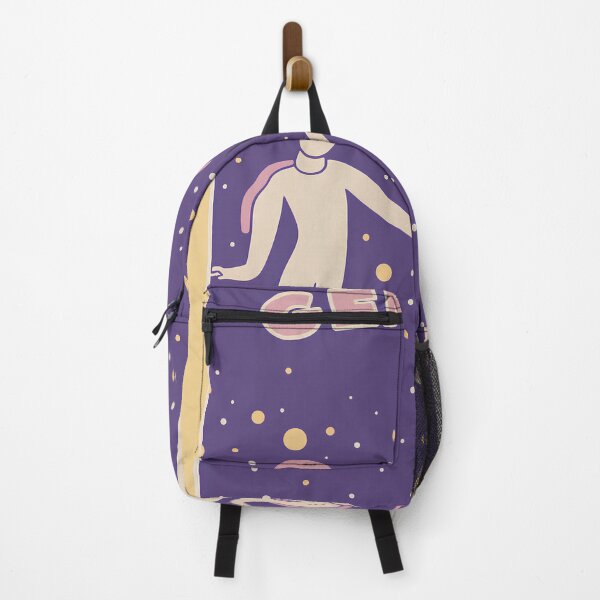 Item preview, Gemini Zodiac Twins Purple Celestial Retro Art designed and sold by LaFabricaArt.