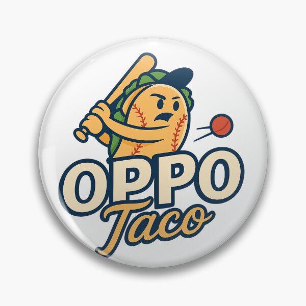 Item preview, Oppo Taco – Baseball Slang Design by Backstop & Co. designed and sold by BackstopAndCo.
