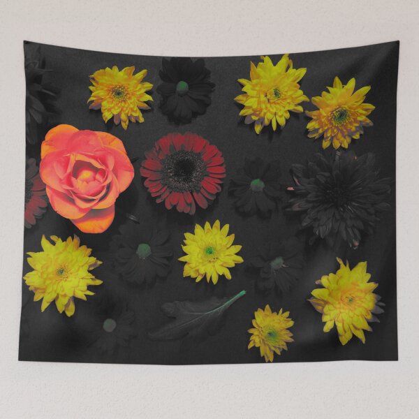 Item preview, Halloween Flowers designed and sold by Sajah.