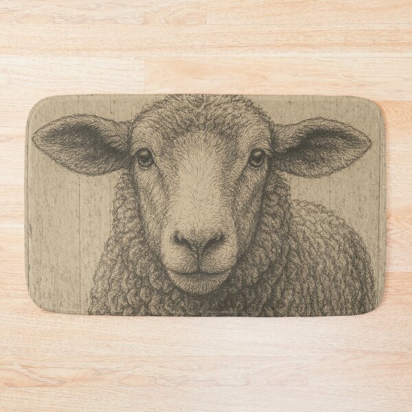Item preview, Rustic Sheep – Vintage Farmhouse Wall Art” designed and sold by Rustic Ridge Designs.