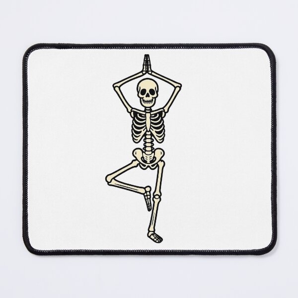 Item preview, Skeleton Yoga – Funny Spooky Fitness Halloween Design designed and sold by Nuvijo.