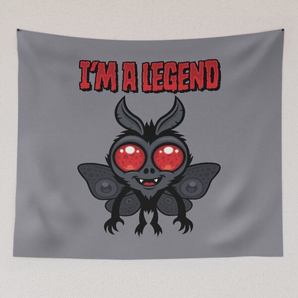 Item preview, I'm A Legend - Spooky Cute Mothman designed and sold by fizzgig.
